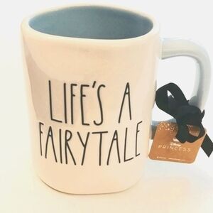 NWT Rae Dunn Life's A Fairytale Official  Disney Princess Mug